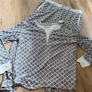 Nautica Gray/White Sleepwear NWT